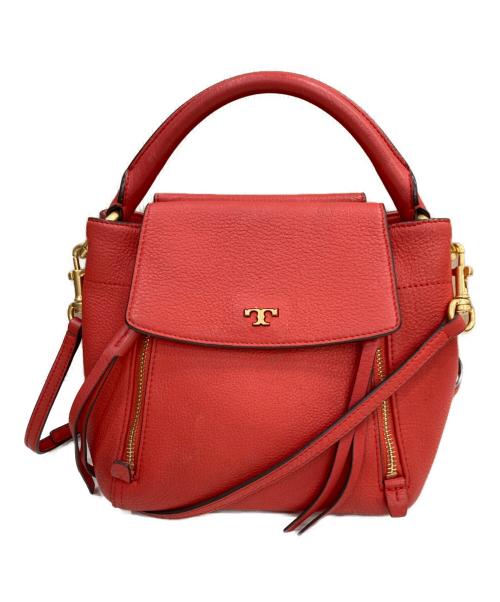 TORY BURCH（トリーバーチ）TORY BURCH (トリーバーチ) 2WAYショルダーバッグ レッドの古着・服飾アイテム