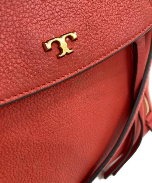 TORY BURCH（トリーバーチ）TORY BURCH (トリーバーチ) 2WAYショルダーバッグ レッドの古着・服飾アイテム