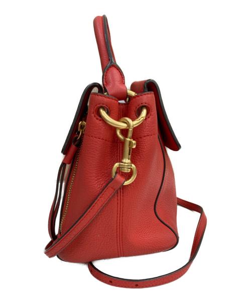 TORY BURCH（トリーバーチ）TORY BURCH (トリーバーチ) 2WAYショルダーバッグ レッドの古着・服飾アイテム