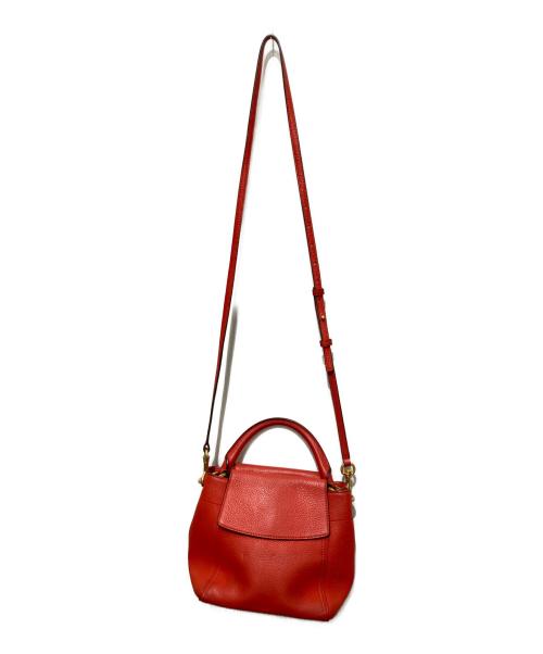 TORY BURCH（トリーバーチ）TORY BURCH (トリーバーチ) 2WAYショルダーバッグ レッドの古着・服飾アイテム