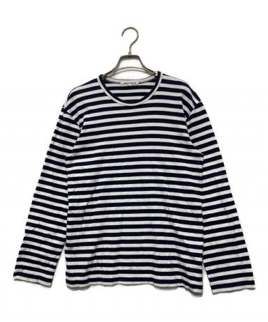 コムデギャルソン長袖ボーダーカットソー 中古・古着通販】COMME des GARCONS (コムデギャルソン) ボーダー