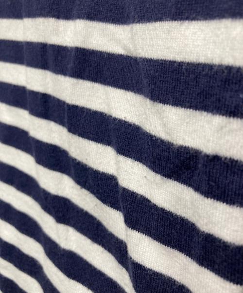 COMME des GARCONS（コムデギャルソン）COMME des GARCONS (コムデギャルソン) ボーダーカットソー/長袖Tシャツ ネイビー サイズ:Mの古着・服飾アイテム