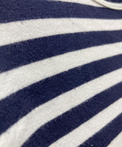 COMME des GARCONS（コムデギャルソン）COMME des GARCONS (コムデギャルソン) ボーダーカットソー/長袖Tシャツ ネイビー サイズ:Mの古着・服飾アイテム