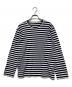 COMME des GARCONS（コムデギャルソン）の古着「ボーダーカットソー/長袖Tシャツ」｜ネイビー