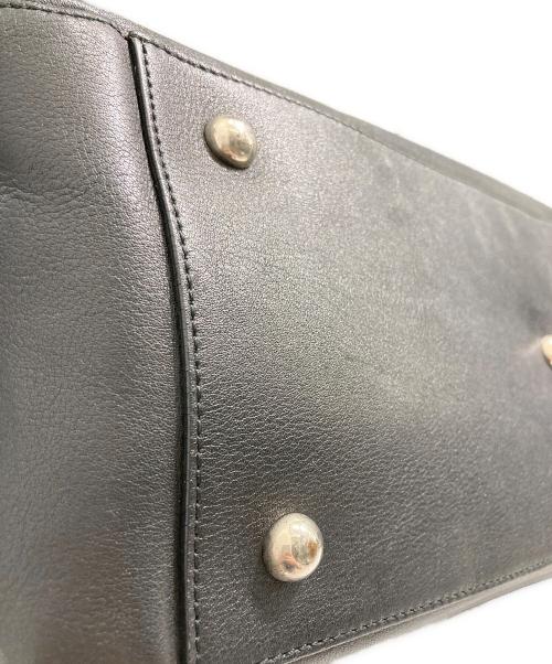 J&M DAVIDSON（ジェイ＆エム デヴィッドソン）J&M DAVIDSON (ジェイ＆エム デヴィッドソン) 2WEAYレザートートバッグ ブラックの古着・服飾アイテム