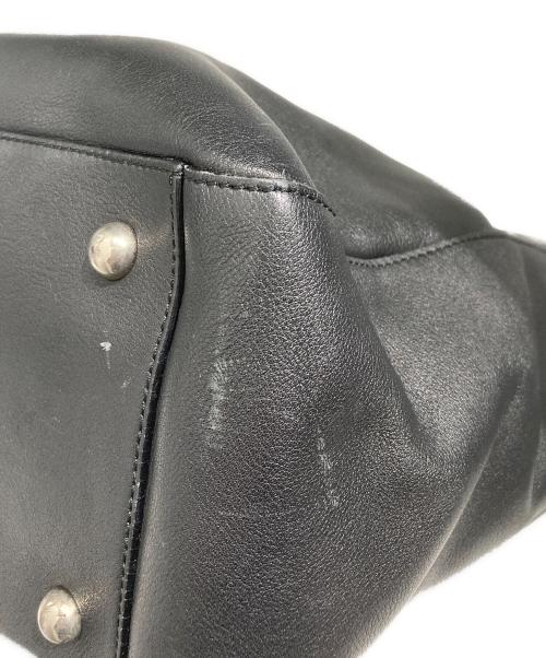 J&M DAVIDSON（ジェイ＆エム デヴィッドソン）J&M DAVIDSON (ジェイ＆エム デヴィッドソン) 2WEAYレザートートバッグ ブラックの古着・服飾アイテム