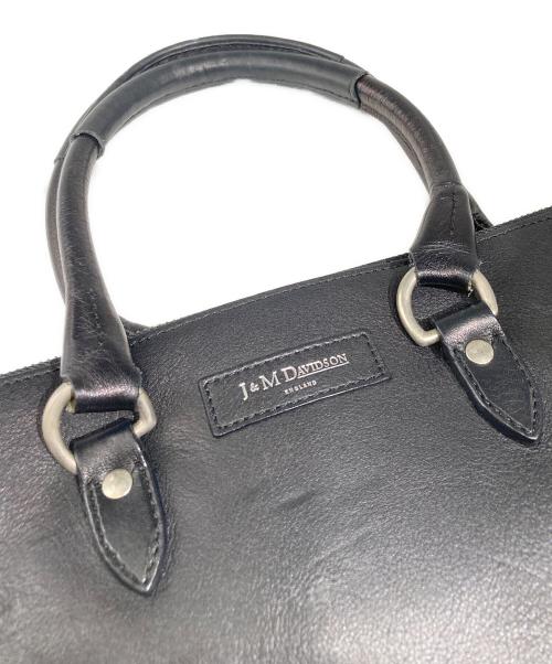J&M DAVIDSON（ジェイ＆エム デヴィッドソン）J&M DAVIDSON (ジェイ＆エム デヴィッドソン) 2WEAYレザートートバッグ ブラックの古着・服飾アイテム