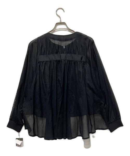 CLOVE（クローブ）CLOVE (クローブ) フリルシアーブルゾン ブラック サイズ:38 未使用品の古着・服飾アイテム