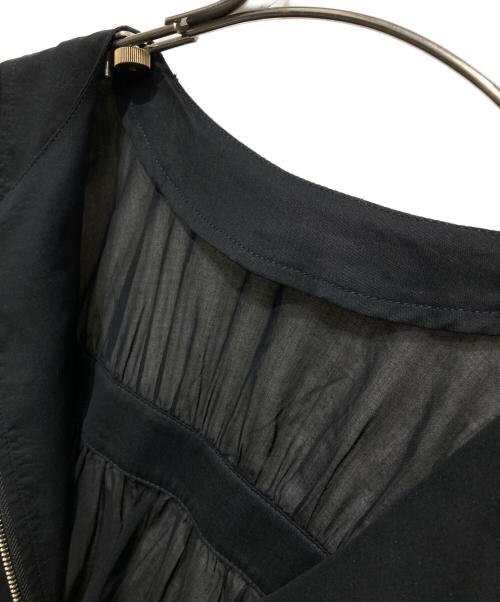 CLOVE（クローブ）CLOVE (クローブ) フリルシアーブルゾン ブラック サイズ:38 未使用品の古着・服飾アイテム
