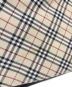 中古・古着 BURBERRY (バーバリー) ノヴァチェックナイロンキャンパストートバッグ ブラック：7000円