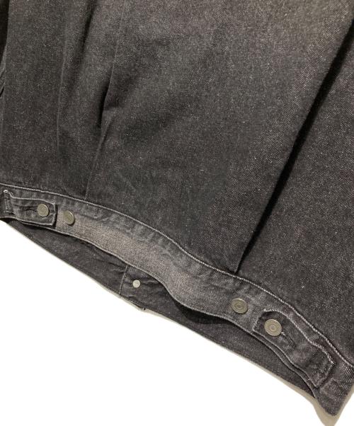 LEVI'S（リーバイス）LEVI'S (リーバイス) BIOTOP (ビオトープ) 25SS 別注 ヴィンテージ加工 2ndタイプ デニムジャケット ブラック サイズ:Sの古着・服飾アイテム