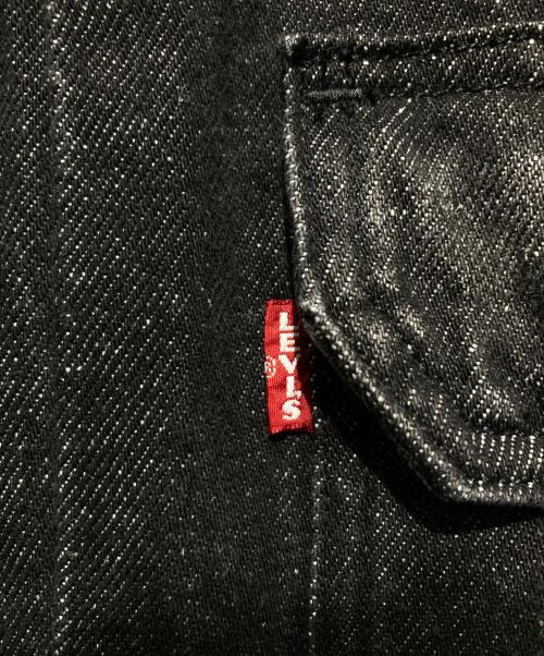 LEVI'S（リーバイス）LEVI'S (リーバイス) BIOTOP (ビオトープ) 25SS 別注 ヴィンテージ加工 2ndタイプ デニムジャケット ブラック サイズ:Sの古着・服飾アイテム