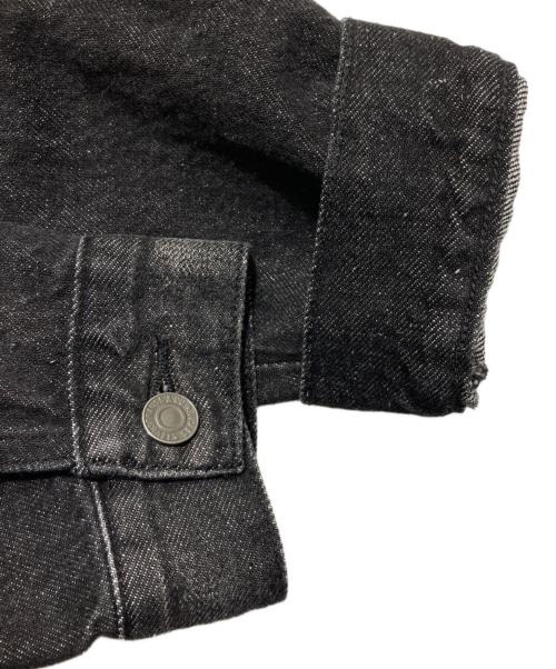LEVI'S（リーバイス）LEVI'S (リーバイス) BIOTOP (ビオトープ) 25SS 別注 ヴィンテージ加工 2ndタイプ デニムジャケット ブラック サイズ:Sの古着・服飾アイテム
