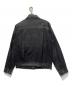 LEVI'S (リーバイス) BIOTOP (ビオトープ) 25SS 別注 ヴィンテージ加工 2ndタイプ デニムジャケット ブラック サイズ:S：14000円
