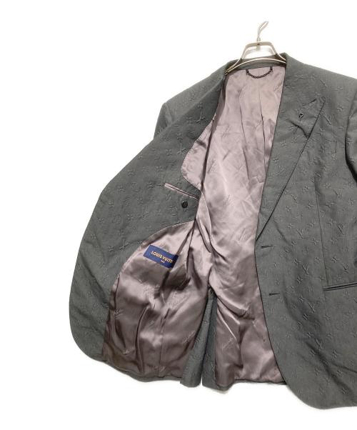 LOUIS VUITTON（ルイ ヴィトン）LOUIS VUITTON (ルイ ヴィトン) モノグラム エンボス セットアップ グレー サイズ:52の古着・服飾アイテム