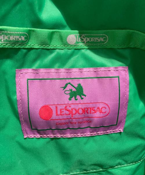 LeSportsac（レスポートサック）LeSportsac (レスポートサック) SM CHAIN QUILT TOTEバンダナグリーン グリーンの古着・服飾アイテム