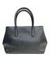 ANYA HINDMARCH (アニヤ・ハインドマーチ) WINK SMILEY LEATHER TOTE ブラック：12000円