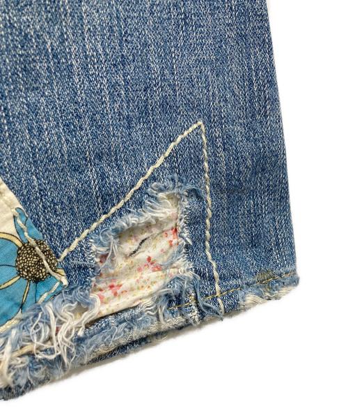 TRUE RELIGION（トゥルー レリジョン）TRUE RELIGION (トゥルー レリジョン) デニムフレアパンツ スカイブルー サイズ:27の古着・服飾アイテム