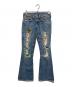 TRUE RELIGION（トゥルー レリジョン）の古着「デニムフレアパンツ」｜スカイブルー