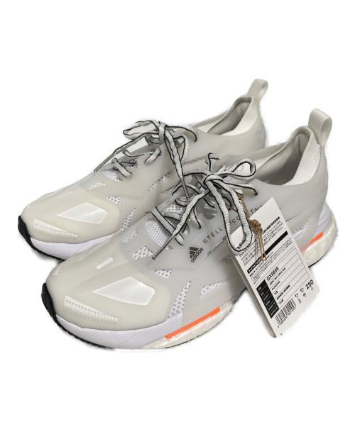 adidas by stella McCartney（アディダス バイ ステラマッカートニー）adidas by stella McCartney (アディダス バイ ステラマッカートニー) SolarGlide ホワイト サイズ:26㎝ 未使用品の古着・服飾アイテム