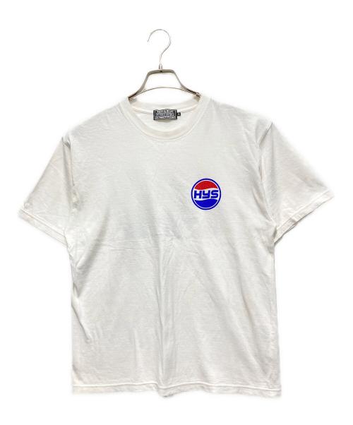 Hysteric Glamour（ヒステリックグラマー）Hysteric Glamour (ヒステリックグラマー) HYS BOTTLERS Tシャツ ホワイト サイズ:Mの古着・服飾アイテム
