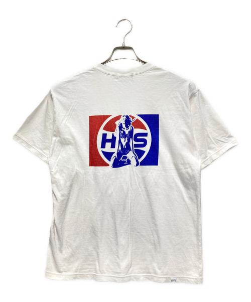 Hysteric Glamour（ヒステリックグラマー）Hysteric Glamour (ヒステリックグラマー) HYS BOTTLERS Tシャツ ホワイト サイズ:Mの古着・服飾アイテム