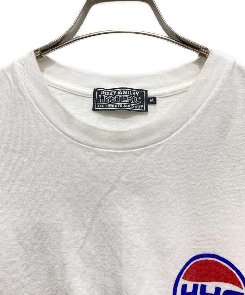 Hysteric Glamour（ヒステリックグラマー）Hysteric Glamour (ヒステリックグラマー) HYS BOTTLERS Tシャツ ホワイト サイズ:Mの古着・服飾アイテム