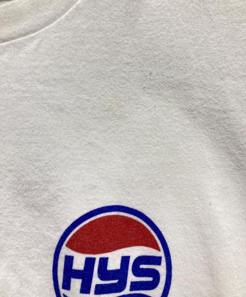 Hysteric Glamour（ヒステリックグラマー）Hysteric Glamour (ヒステリックグラマー) HYS BOTTLERS Tシャツ ホワイト サイズ:Mの古着・服飾アイテム