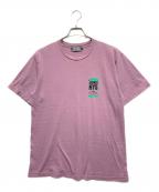 Hysteric Glamourヒステリックグラマー）の古着「プリントTシャツ」｜パープル