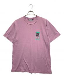Hysteric Glamour（ヒステリックグラマー）の古着「プリントTシャツ」｜パープル