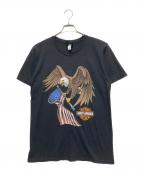 HARLEY-DAVIDSONハーレーダビッドソン）の古着「プリントTシャツ」｜ブラック