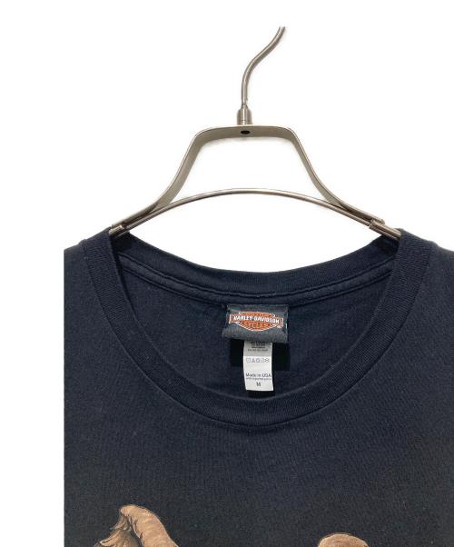 HARLEY-DAVIDSON（ハーレーダビッドソン）HARLEY-DAVIDSON (ハーレーダビッドソン) プリントTシャツ ブラック サイズ:Mの古着・服飾アイテム