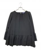 M'S GRACYエムズグレイシー）の古着「チュニックブラウス」｜ブラック