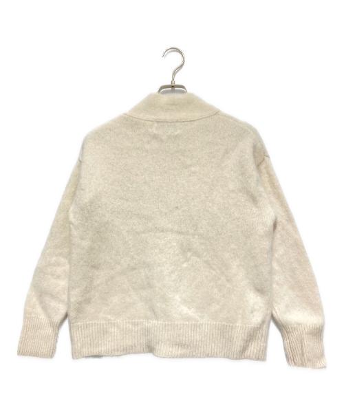Noble（ノーブル）Noble (ノーブル) ヤク ダブルボタンニットカーディガン ベージュ サイズ:FREEの古着・服飾アイテム