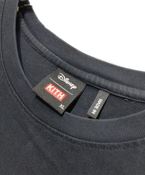 KITH（キス）KITH (キス) Disney (ディズニー) 90s Classic Logo Mickey Mouse Tee ブラック サイズ:XLの古着・服飾アイテム