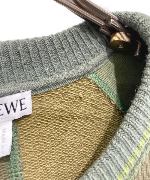 LOEWE（ロエベ）LOEWE (ロエベ) 21SSアナグラムスウェット カーキ サイズ:Mの古着・服飾アイテム