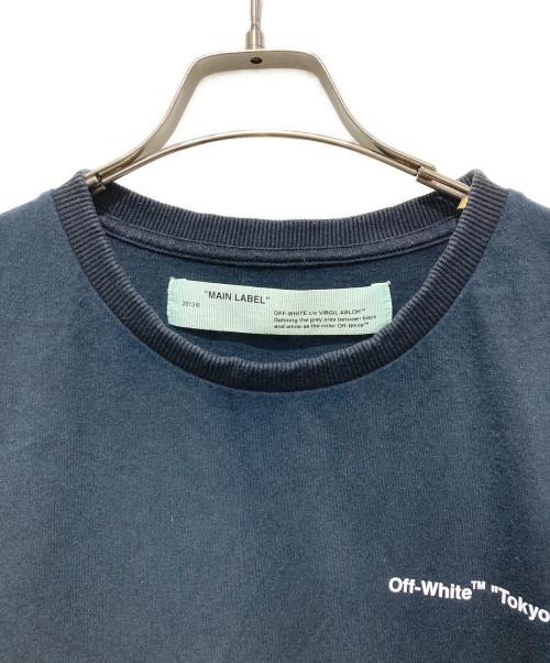 OFFWHITE（オフホワイト）OFFWHITE (オフホワイト) バックプリントT ブラック サイズ:Lの古着・服飾アイテム