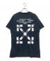 OFFWHITE (オフホワイト) バックプリントT ブラック サイズ:L：7000円