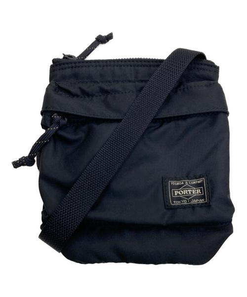 PORTER（ポーター）PORTER (ポーター) FORCE SHOULDER POUCH/フォース ショルダー ポーチ ブラックの古着・服飾アイテム