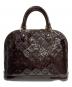 LOUIS VUITTON (ルイ ヴィトン) ヴェルニ アルマPM ハンドバッグ アマラント：115000円