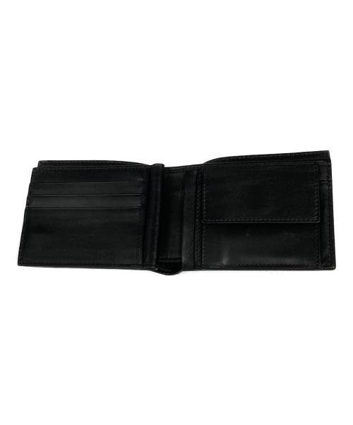 BOTTEGA VENETA（ボッテガベネタ）BOTTEGA VENETA (ボッテガベネタ) 2つ折り財布 ブラックの古着・服飾アイテム