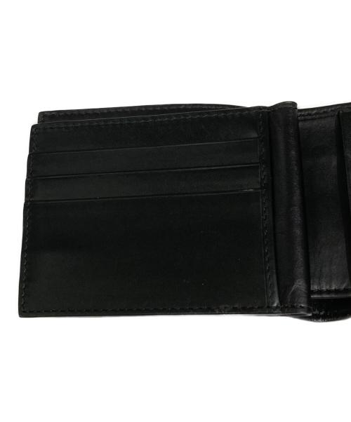 BOTTEGA VENETA（ボッテガベネタ）BOTTEGA VENETA (ボッテガベネタ) 2つ折り財布 ブラックの古着・服飾アイテム