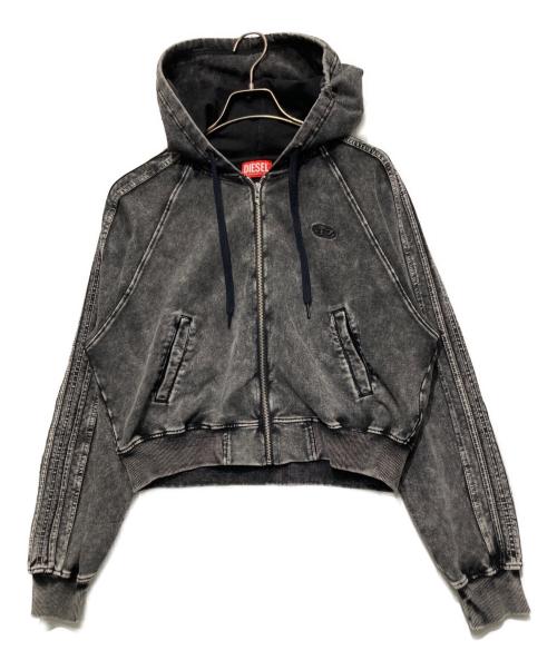 DIESEL（ディーゼル）DIESEL (ディーゼル) ジップアップパーカー ブラック サイズ:XSの古着・服飾アイテム