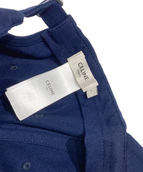 CELINE（セリーヌ）CELINE (セリーヌ) リシュリューキャップ ネイビーの古着・服飾アイテム