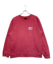 stussy（ステューシー）の古着「ドラゴンプリントスウェット」｜レッド