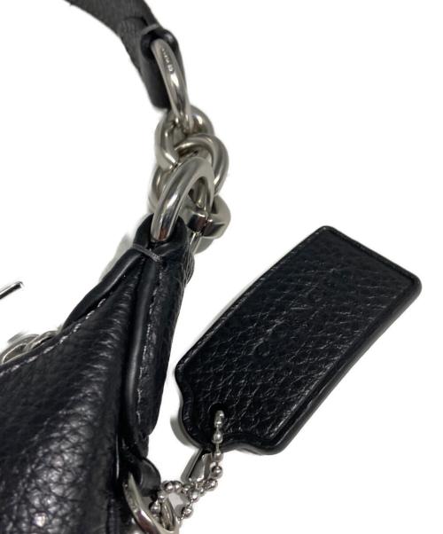 COACH（コーチ）COACH (コーチ) シグネチャーショルダーバッグ ブラウン×ブラックの古着・服飾アイテム