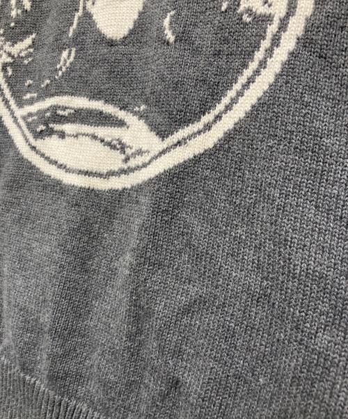 Hysteric Glamour（ヒステリックグラマー）Hysteric Glamour (ヒステリックグラマー) ENDLESS ROCK編込 セーター グレー サイズ:Sの古着・服飾アイテム