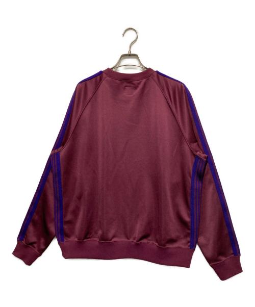 Needles（ニードルズ）Needles (ニードルズ) TRACK CREW NECK SHIRT ボルドー サイズ:Sの古着・服飾アイテム