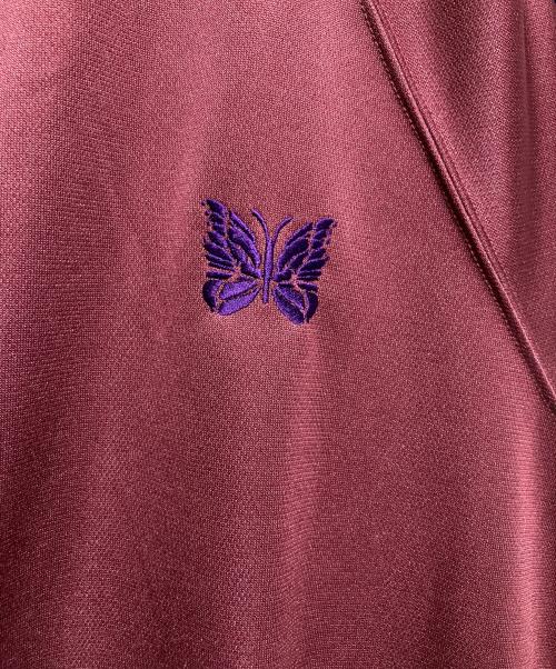 Needles（ニードルズ）Needles (ニードルズ) TRACK CREW NECK SHIRT ボルドー サイズ:Sの古着・服飾アイテム