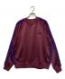 Needles（ニードルズ）の古着「TRACK CREW NECK SHIRT」｜ボルドー